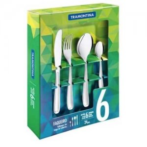 Juego de cubiertos Tramontina por 6