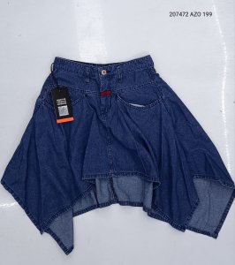 Falda en jean para dama