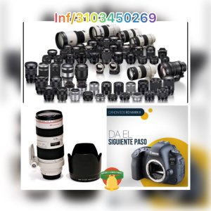 Lentes para cámaras de fotografía